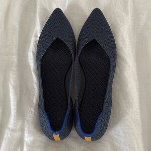 Rothy’s Point  Flat- Navy 8.5